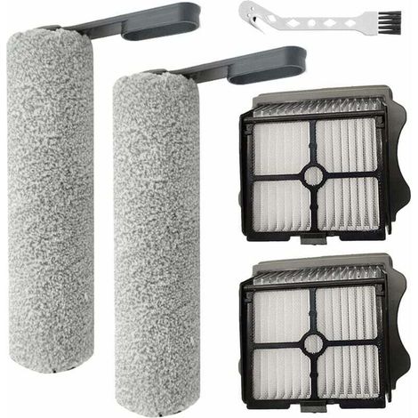 Tineco Floor One S5 / Floor One S5 Pro 2 ensemble d'accessoires de filtre de brosse de remplacement pour aspirateur eau/poussière (5 pièces)