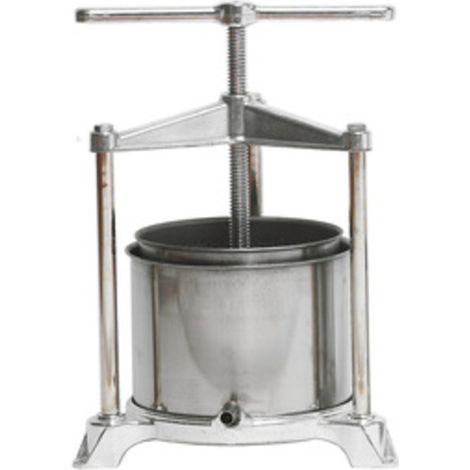 1PZ TORCHIETTO PREMITUTTO ALLUMINIO/INOX MOD.AL LT.5,5 (1/2)