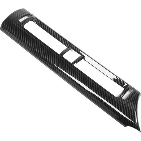 La moldura del panel de ventilación de la consola central para Subaru BRZ ZN8 ZD8 2022+ presenta una textura de fibra de carbono que no destiñe y es resistente al desgaste.