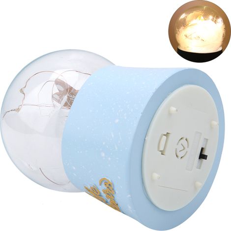 Veilleuse décorative de bureau en résine de style moderne, lumière musicale anti-stress (1/5)