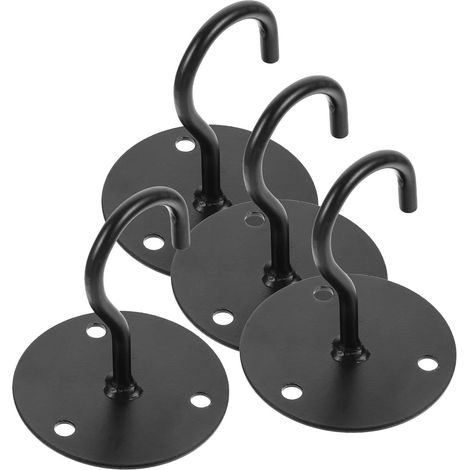 crochets en fer noir pour supports à fleurs et fixation (1/5)