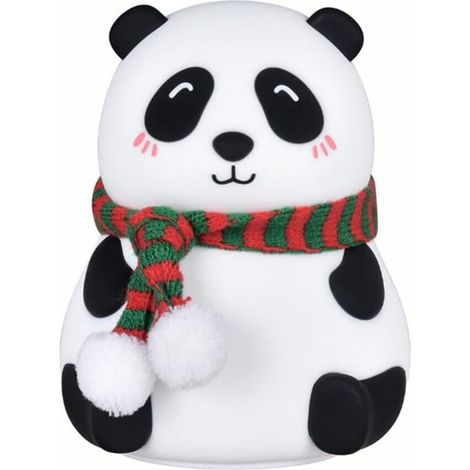 TrAdE Shop Traesio - Luce Notturna Panda Led Sensore Touch Lampada Da Tavolo Usb Ricaricabile Camera - (1/5)