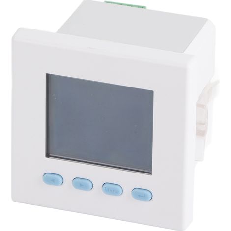 Compteur intelligent LCD triphasé tension et courant AC220V, affichage numérique ampèremètre voltmètre électrique (1/5)