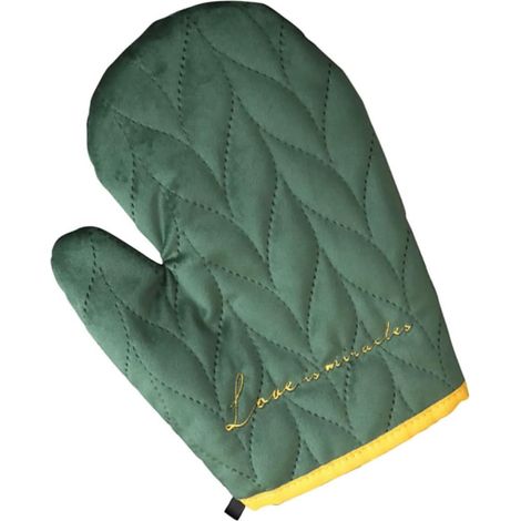 Polyester Camping Hitzebeständige mit Rutschfester Oberfläche Grillhandschuhe aus et Samt (1/5)