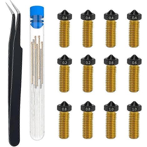 Kit de buses en laiton PTFE pour imprimantes 3D Vyper, Plus et Max - Filetage M6 (1/5)