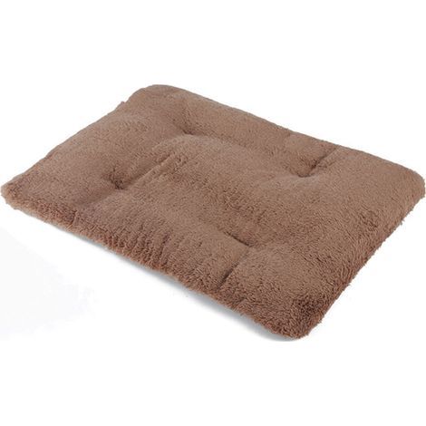 Tapis auto-chauffant pour chat en peluche douce avec fond antidérapant pour l'hiver, très chaud, thermique pour animaux de compagnie, pour chiens et chats, à l'intérieur et à l'extérieur (1/4)