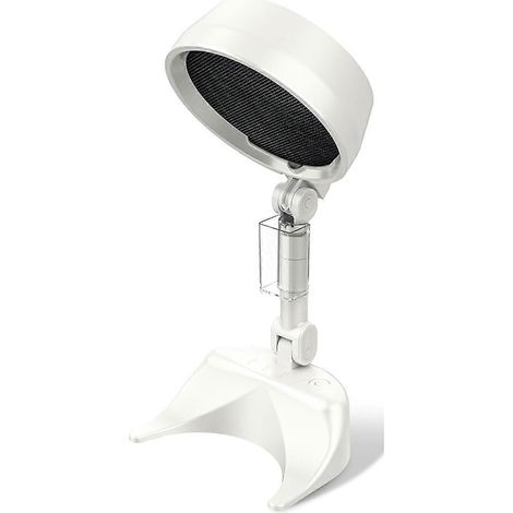 Ventilateur purificateur de fumée de bureau compact, élimination efficace des odeurs grâce à un système de filtration d'échappement avancé (1/5)