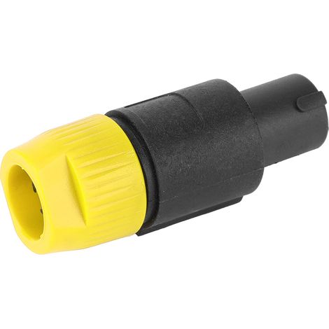 10 pièces connecteur audio Speakon NL4FC étanche 4 broches pour câble haut-parleur, prise jaune (1/5)