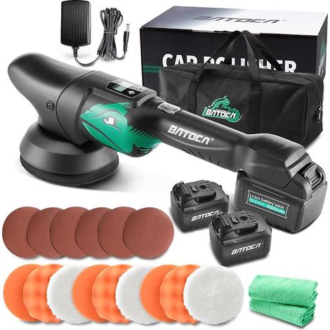 S2 Polisher, Batteries Car Orbital Polisher