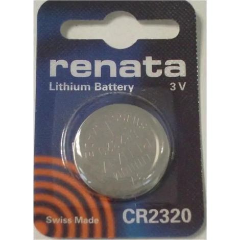 Knopfzelle Renata CR2320 Lithium 3 Volt 23 mm