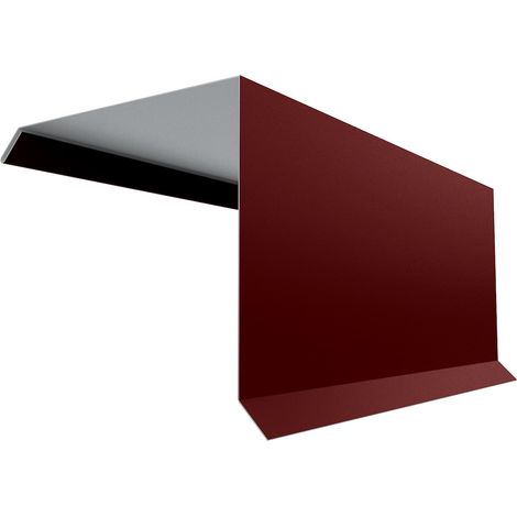 Ortgang 110x100 mm L 2000mm, RAL 3011, 0,50mm