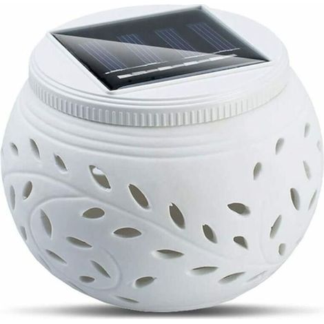 Veilleuse Enfant, LED Source de lumière 7 Couleurs Changeants, IP44 Veilleuse étanche pour Décoration de L'éclairage Intérieur Extérieur Chambre Maison (Blanc)- (1/5)