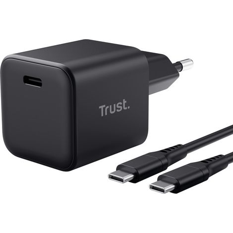Trust 26046 Caricabatterie per dispositivi mobili Universale Nero AC Ricarica rapida Interno