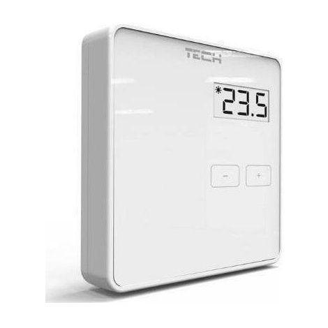 Termostato Tech R-10b blanco regulador de temperatura preciso