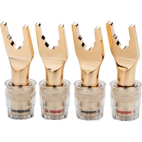 Selbstgebauter Y-förmiger Hi-Fi-Adapter auf 4-mm-Bananenstecker (weiblich) (1/5)