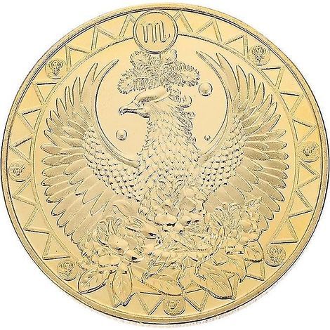 1 Stück Scorpio-Sammelmünze