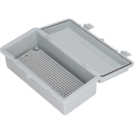 Boîte de jonction boîtier électrique ABS IP67 étanche 200x100x70mm boîtier d'alimentation pour l'extérieur