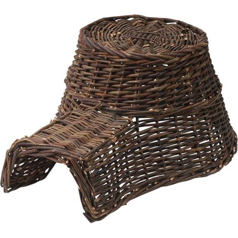 Panier pour hérisson - L 37,8 x l 53 x H 25,5 cm - Branches de saule - Livraison gratuite (1/10)