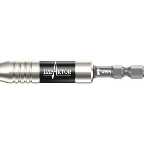 WERA Bithalter Impaktor 1/4" mit Sprengring & Magnet