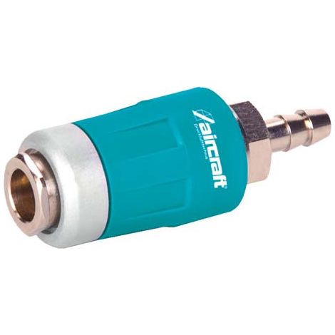 Conector rápido con una sola mano 8 mm con boquilla portatubo