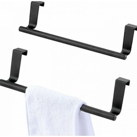 2 Porte Torchon Cuisine, Accroche Torchon, Rail de Suspension en Acier Inoxydable Pour Cuisine Et Salle de Bain, Porte Serviette Salle de Bain Sans P (1/5)