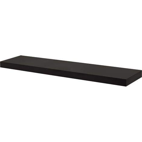 Dolle Wandregal 115 x 25 cm 50 mm schwarz Wandregal
