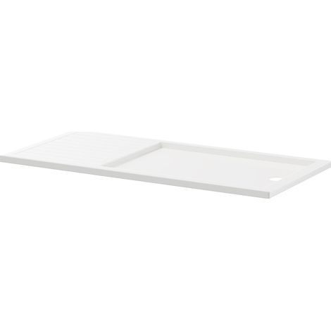 Pearlstone 1700mm x 800mm x 40mm Rectangular Walk In Shower Tray (1/4)