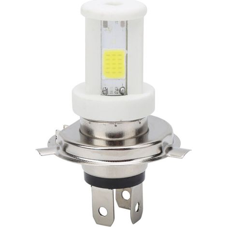 [NIEMALS VERWENDET] LED-Scheinwerferlampe, H4 LED-Motorrad-Scheinwerferlampe, Fern-/Abblendlicht, weißes Licht, 1080 lm, 6500 K, Motorrad-Frontlampe