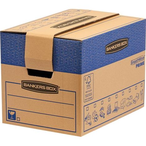 Scatole per trasloco Fellowes smoothmove fastfold doppia parete piegatura veloce