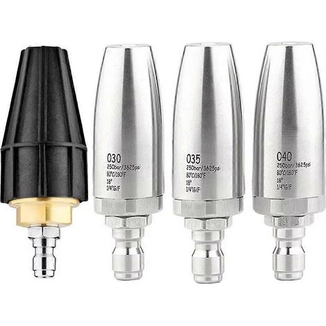 Embouts pour nettoyeur haute pression : buse turbo pour le nettoyage du béton - (1/5)