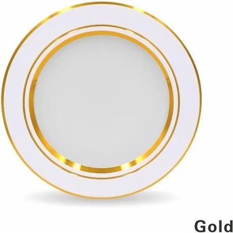 Spot LED encastrable doré pour plafond, 18W, lumière blanche, 220V, 1 pièce