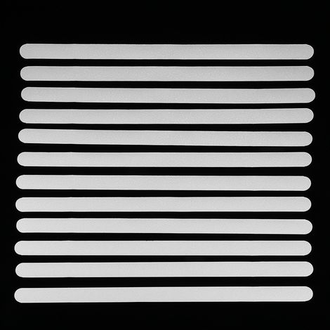 12 Bandes Antidérapantes pour Sols et Marches d'Escalier - Adhésif de Sécurité Intérieure (1/5)