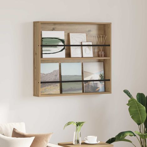 Magazinregal Artisan-Eiche 80 x 12 x 70 cm Holzwerkstoff