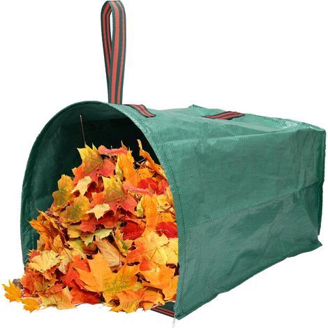 Reno – Gartensacktyp – Laubsammelbehälter, großer schaufelartiger Gartensack zum Sammeln von Laub, wiederverwendbarer Sack und (1/5)