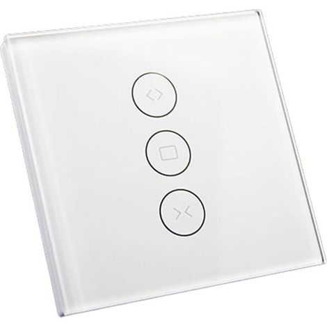 Smart switch for roller shutters IVR501W – Wi-Fi, app & manual control, timer programming, compatible with Alexa and Google Assistant