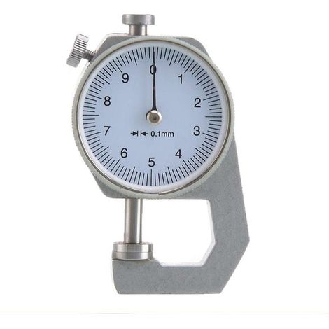 Jauge d'épaisseur pour le travail du cuir - Outil de mesure de précision 0,1 mm (1/4)