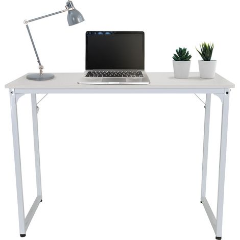 Schreibtisch / Computertisch WORKSPACE I 100 x 50 weiß hjh OFFICE