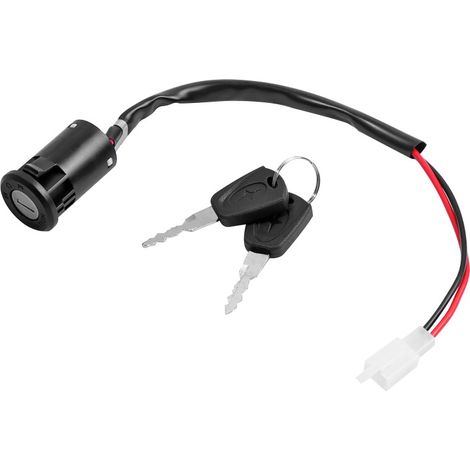 Two-position ignition lock key switch for Yezi electric vehicles, scooters and tricycles (universal parts)