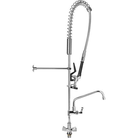 Rubinetto per ristorazione Mega-M con bocca e doccetta 1160mm N