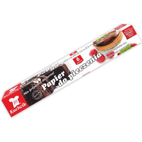 Papel de horno, caja de 6 m x 28 cm Ku