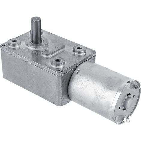 12V Gleichstrom-Turbinenmotor mit Metallgetriebe und hohem Drehmoment, Schneckengetriebe, 3 U/min (1/5)