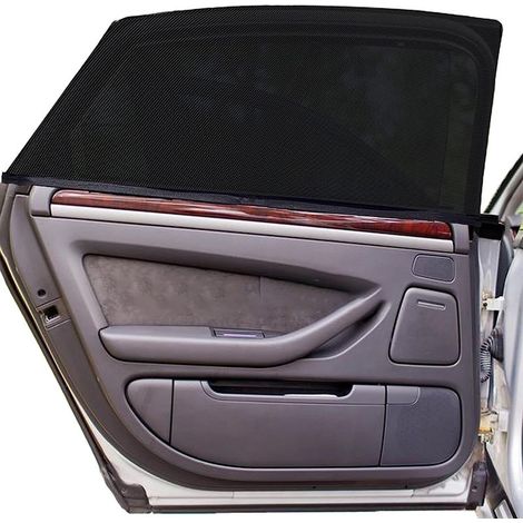 Moustiquaires voiture camping lot de 4, protection UV et insectes, respirantes et occultantes (1/4)