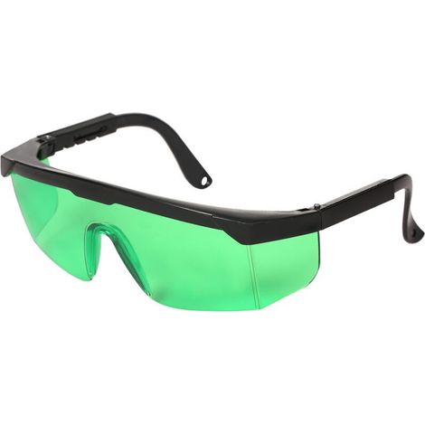 Lunettes protection laser OD4+ 200-2000nm étui (vert) (1/5)