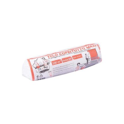 TELO COPRITUTTO MT.4X25 MAXI- - mt.4x25 gr.670 - 20 pezzi