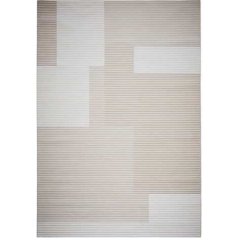 Grande Tappeto dal Design Contemporaneo e Moderno - Beige (290x200 cm) - Vistu Beige - (1/4)