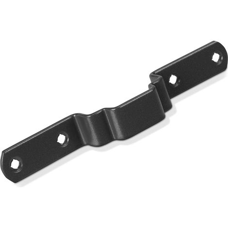 Kesseböhmer Frontstabilisator DISPENSA 160 x 20 x 28 mm anthrazit für Furnier- Vollholzfronten