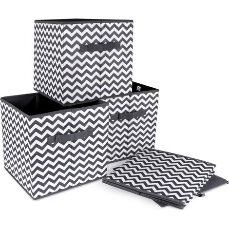 12er-Pack Aufbewahrungsboxen aus Vliesstoff, faltbar, atmungsaktiv (1/5)