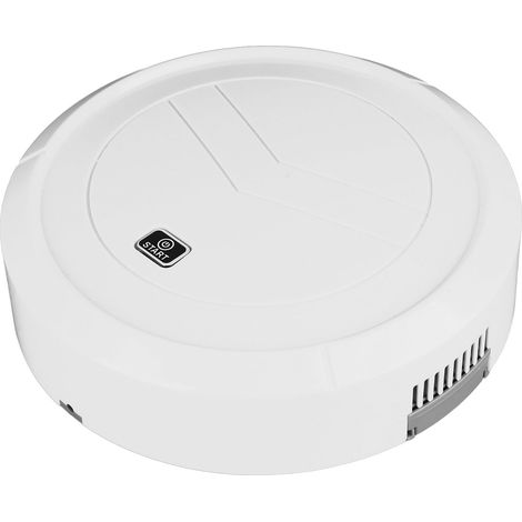 Aspirateur Robot Intelligent Rechargeable Sans Fil Automatique à Aspiration Puissante Serpillière pour Carrelage Parquet Tapis Court (1/5)
