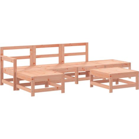 Maison Exclusive - Salon de jardin 6 pcs bois massif douglas