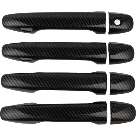 Türgriffabdeckung aus Kohlefaser, Zierleisten-Set als Ersatz für Subaru Legacy, Levorg, WRX, Forester und Outback (1/5)